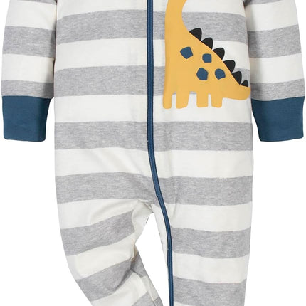 Baby Boys' 4 Pack Sleep 'N Play Footie