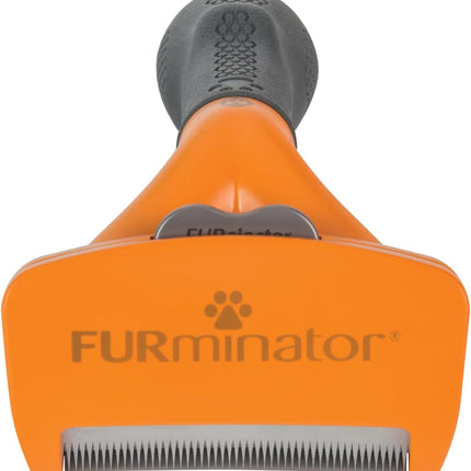 Medium Dog Undercoat Deshedding Tool, Long Hair, Reduces Loose Hair from Shedding