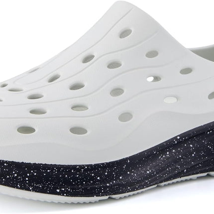 Fuel EVA Recovery Shoes for Men, Lightweight Slip on Waterproof Sneaker Clogs with Cushioned Footbed and Ventilated Design