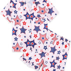 Light Pink Patriotic Stars / 8 Years