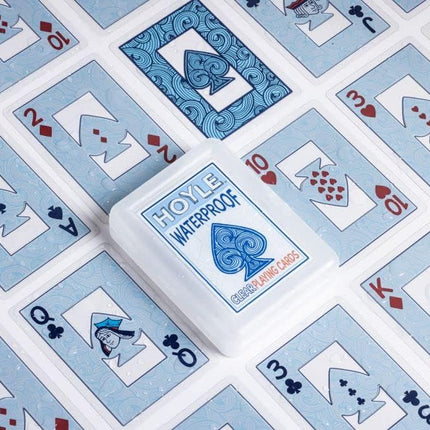 Waterproof Playing Cards, Clear Plastic Deck of Cards for Outdoor Card Games, Camping, Beach, Pool & Travel Games (1 Deck) | Playing-Cards