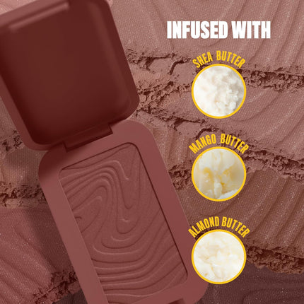 PROFESSIONAL MAKEUP Matte Buttermelt Bronzer, Longwear Face Makeup with up to 12 Hours of Wear, Vegan Formula - Deserve Butta (Light Medium Cool)