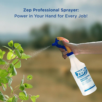 Professional Sprayer Bottle, 32 Oz, Pack of 3, HDPRO1 | Versatile Adjustable Nozzle, Fine Mist or Powerful Spray, Refillable for Diluted Concentrate
