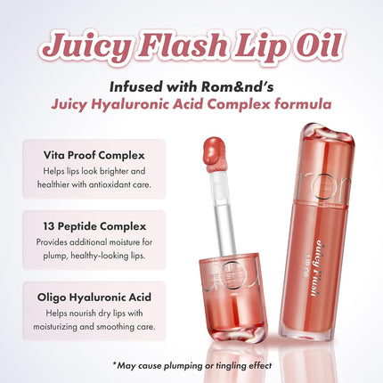 JUICY FLASH LIP OIL 05 PEAR BEIGE