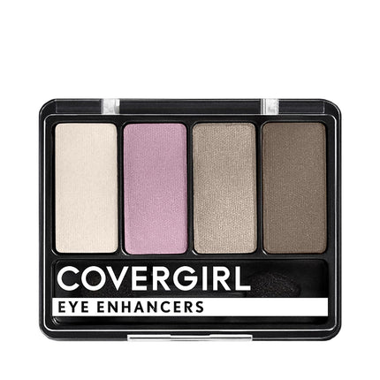 - Eye Enhancers 4-Kit Eyeshadow, Silky, Sheer Formula, Double Ended Applicator, 100% Cruelty-Free