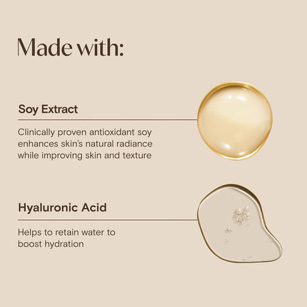 Aveeno Positively Radiant Skin Brightening Exfoliating Daily Face Wash Scrub, Gentle with Moisture-Rich Soy Extract, Helps Improve Skin Tone & Texture, Oil- & Soap-Free, Hypoallergenic, 5 Oz​