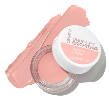Catrice | under Eye Brightener | Conceal & Brighten Dark Circles | with Hyaluronic Acid & Shea Butter | Vegan, Cruelty Free & Paraben Free (010 | Light Rose)