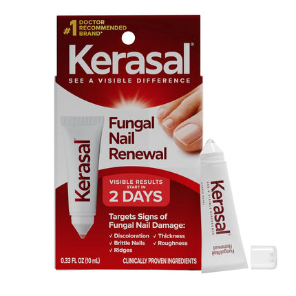 Nail Renewal, Restorative Nail Repair for Damaged Nails, 0.33 Fl Oz (Packaging May Vary)