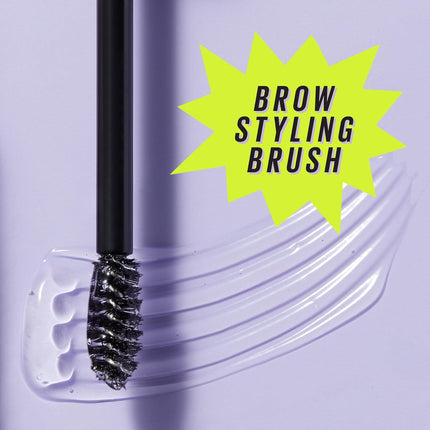 Maybelline Super Lock Brow Glue Eyebrow Gel, Lightweight Brow Gel for up to 24HR Hold, Clear, 1 Count