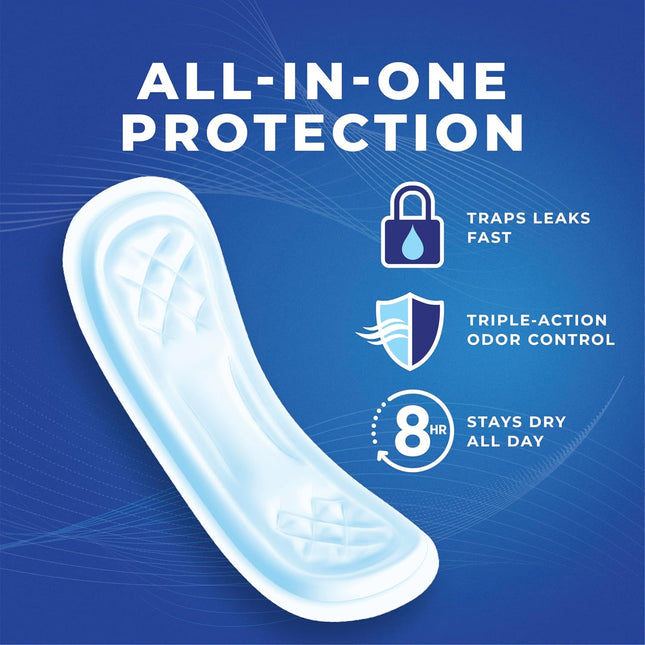 Maxi Super Long Pads for Women, Wingless, Reliable Protection and Absorbency of Feminine Periods, 66Ct