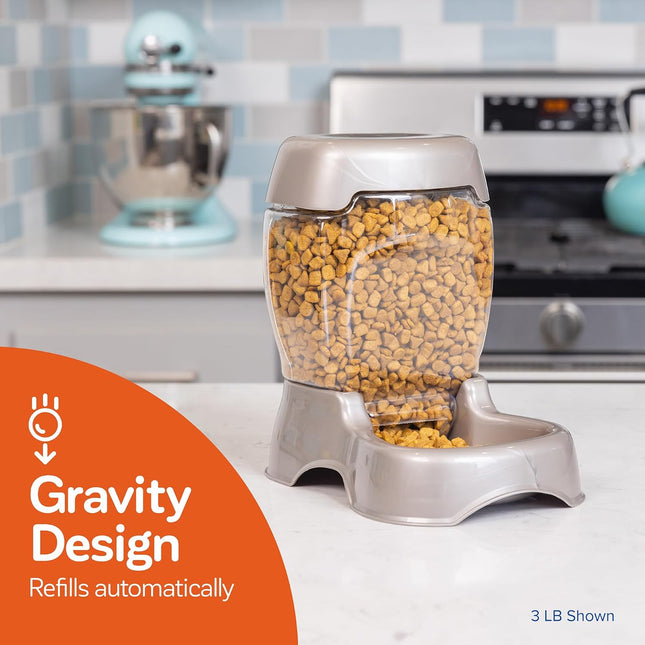 Pet Cafe Feeder Dog and Cat Feeder Pearlescent Colors 3 Sizes, Made in USA