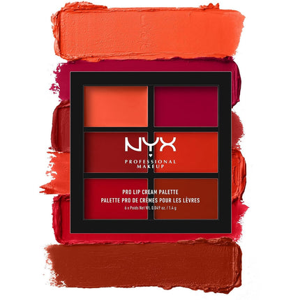 Pro Lip Cream Palette, the Reds, 0.317 Ounce