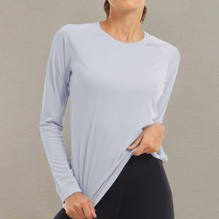 Women'S Long Sleeve Shirts UPF 50+ Sun Protection Shirts for Hiking Fishing Workout Rash Guard
