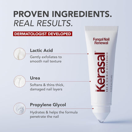 Nail Renewal, Restorative Nail Repair for Damaged Nails, 0.33 Fl Oz (Packaging May Vary)