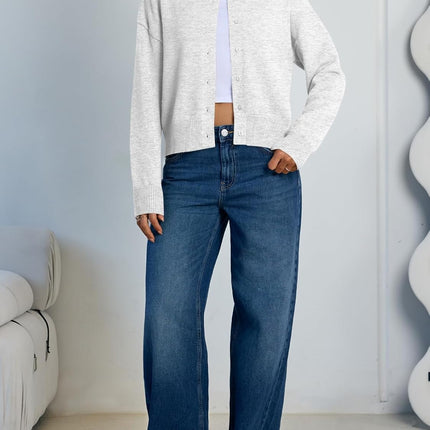 Cropped Cardigan Sweaters for Women Y2K Fall Fashion Clothes 2026