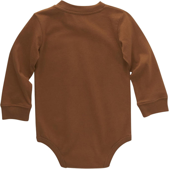 Long-Sleeve Pocket Bodysuit
