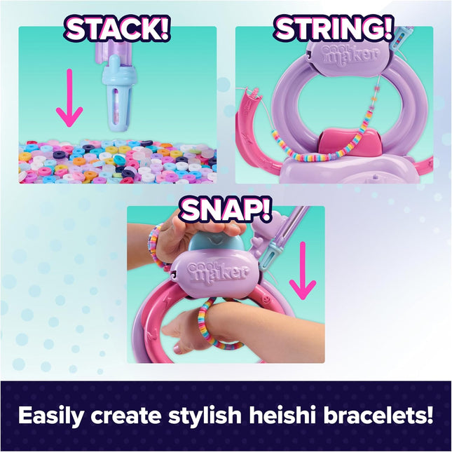 Stack'D Heishi Studio Bracelet Making Kit, Ages 7+