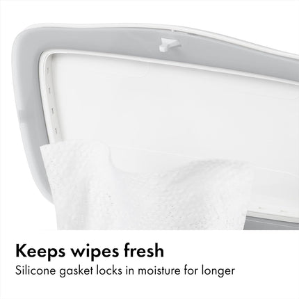 Perfect Pull Wipes Dispenser, Gray