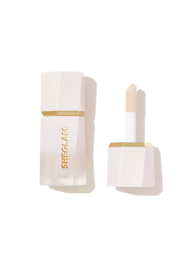 Glow Bloom Liquid Waterproof Highlighter Long Lasting Cream Highlighter with Shimmer Dewy Finish - Vanilla Frost