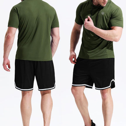 Dry Fit Workout Athletic Muscle Tank Top Running Shirts with Hoods