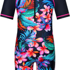 5-6 Years / A2 475 Black Flower Short