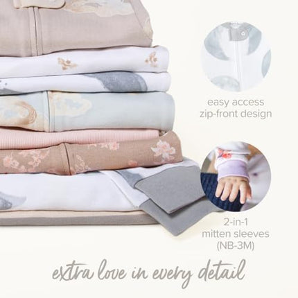 Boys' Organic Cotton, Sleep and Play Footed Pajamas