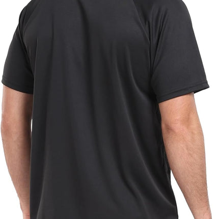 1/5 Pack Running Shirts Men Sport Tops Dry Fit Gym Wicking Athletic T Shirts Breathable Cool Workout Shirts