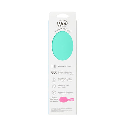 Original Detangler Hair Brush, Amazon Exclusive Aqua- Ultra-Soft Intelliflex Bristles-Detangling Hairbrush Glides through Tangles for All Hair Types (Wet Dry & Damaged Hair) - Women & Men