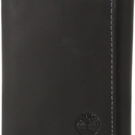 Timberland Men'S Leather Trifold Wallet with ID Window
