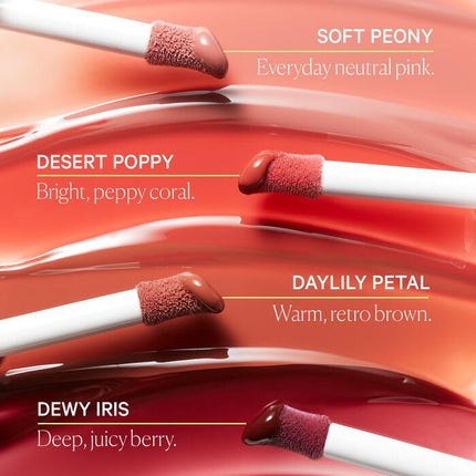 Lush Lip Tinted Oil, Moisturizing Lip Oil for Nourishing & Conditioning Lips, Adds Sheer Color, Vegan & Cruelty-Free, Daylily Petal