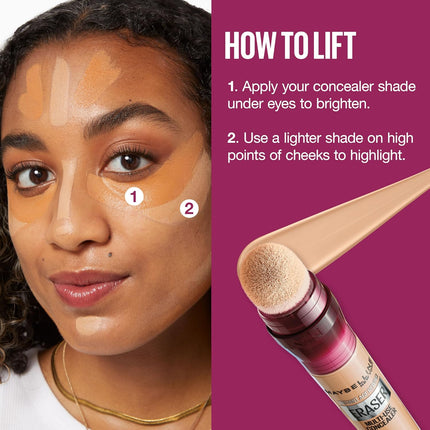Maybelline Instant Age Rewind Eraser Dark Circles Treatment Multi-Use Concealer, 146, 1 Count (Packaging May Vary)
