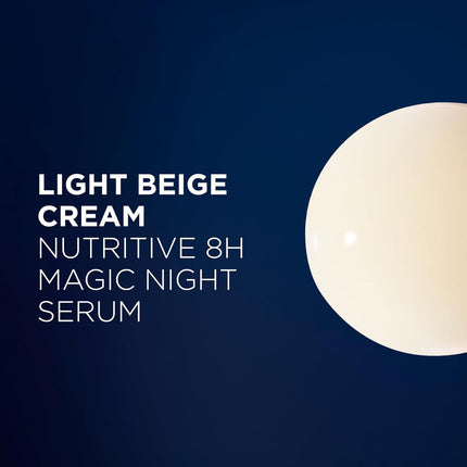 Kerastase Nutritive 8H Magic Night Serum - Overnight Treatment for Dry Hair, Enhances Shine, Nourishes and Reduces Frizz, with Plant-Based Proteins, for All Hair Types