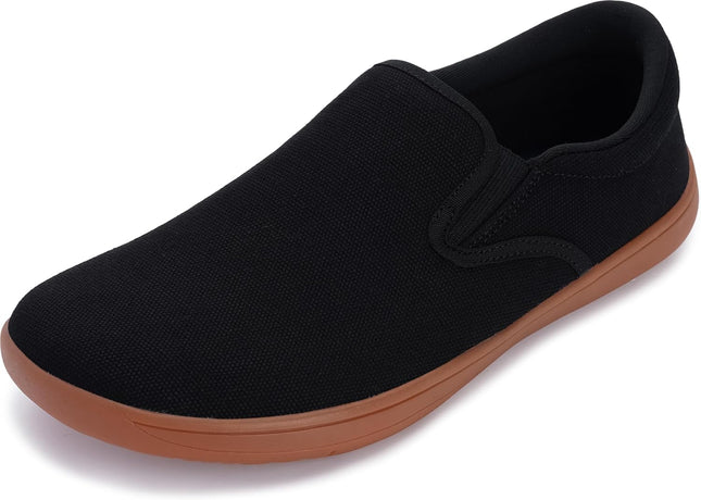Men'S Wide Toe Box Slip on Barefoot Shoes | Minimalist Sneakers | Zero Drop Sole