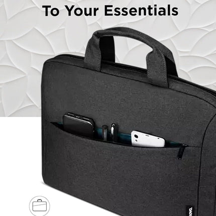 Laptop Bag T210, Messenger Shoulder Bag for Laptop or Tablet, Sleek, Durable & Water-Repellent Fabric