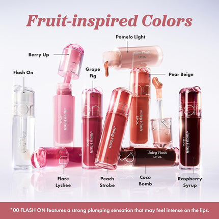 JUICY FLASH LIP OIL 05 PEAR BEIGE