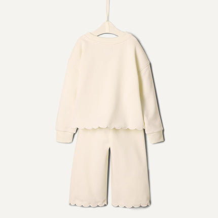 X Sofia Grainge Toddlers and Baby Girls' French Terry Sweatshirt Pant and Top Set