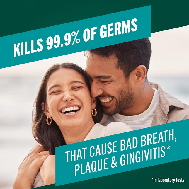 Deep Clean Toothpaste, Kills 99.9% of Germs That Cause Bad Breath, Gingivitis & Plaque (1), Gentle Teeth Whitening with Fluoride for Anticavity Protection, Fresh Mint, 4 Oz, 2-Pack