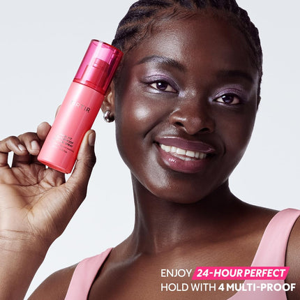 Waterproof Setting Spray – 24 Hour Long Lasting Fix, Sweatproof Water Resistant Makeup Finisher – Ethanol Free, Semi Matte Finish for Oily Skin – Korean Makeup Fixer