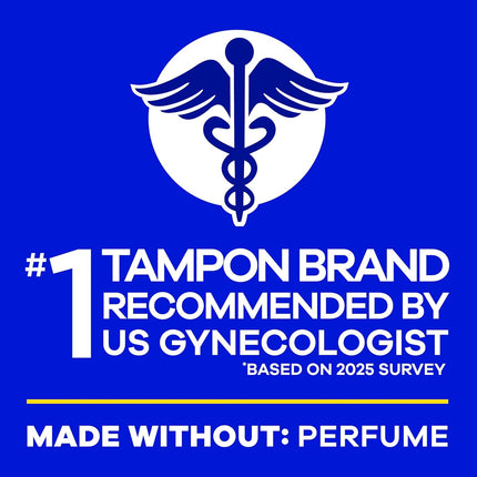 Pearl Tampons for Women, with Leakguard Braid, Super Absorbency, Unscented, 100 Count (2 Packs of 50)