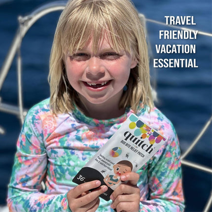 Mosquito Bite Itch Relief Patch, after Bite Insect Bite Treatment, anti Itch Cream Alternative, Insect Bite Relief, Cruise, Travel and Camping Essential for Kids