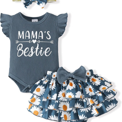 Newborn Infant Baby Girl Clothes Romper Shorts Set Floral Summer Outfits Cute Baby Clothes Girl