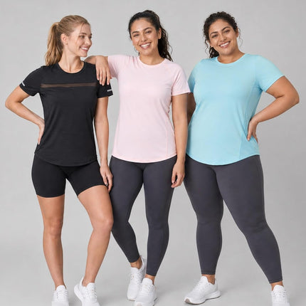 5 Pack Women’S Workout Tops Dry Fit T Shirts – Athletic Short Sleeve Gym Shirts for Women, Running Yoga Active Tees