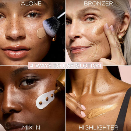 L'Oreal Paris Makeup True Match Lumi Glotion, Natural Glow Enhancer, Illuminator Highlighter, Bronzing Drops for a Sun-Kissed Glow, 903 Medium