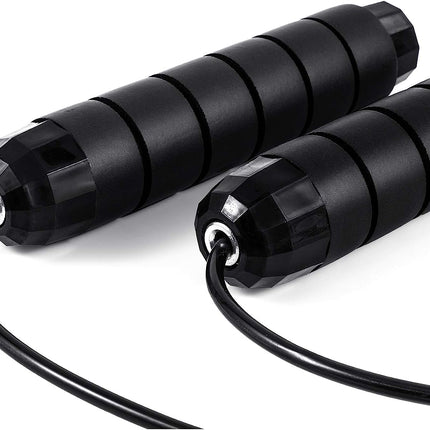 Jump Rope, Adjustable Jump Ropes,Skipping Rope Tangle-Free Rapid Speed with Ball Bearings for Women Men Kids,Exercise & Slim Body Jumprope at Home School Gym