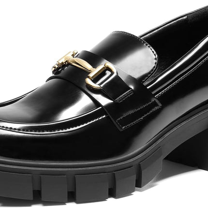 Women'S Platform Chunky Loafers