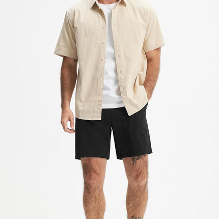 Mens Golf Shorts 7"/9" Work Dress Shorts Casual Flat Front Hybrid Short Lightweight Quick Dry Water Resistant
