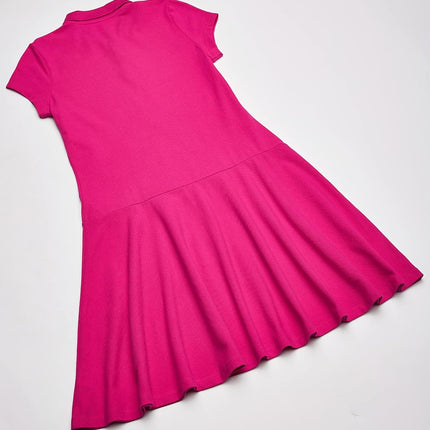 Girls' Pique Polo Dress