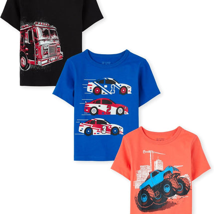 Baby Boys' Graphic T-Shirts (3-Pack)