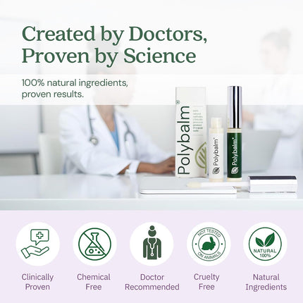 CLINICALLY PROVEN for Weak, Brittle Nails | All Natural Nail Repair Balm | Doctor Developed to Strengthen Nails Damaged by Chemotherapy, Gel or Nail Salon Manicures, Menopause & Aging | Made in the UK