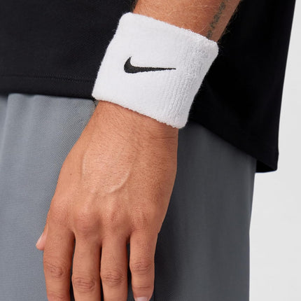 Nike Unisex Adult Swoosh Classic Wristband 2 Pack